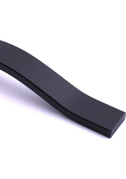 Metal Kulp Çekmece Kolu Kapak Kulpları Mobilya Kulpu Mutfak Dolabı Düz Siyah 320 mm modelleri