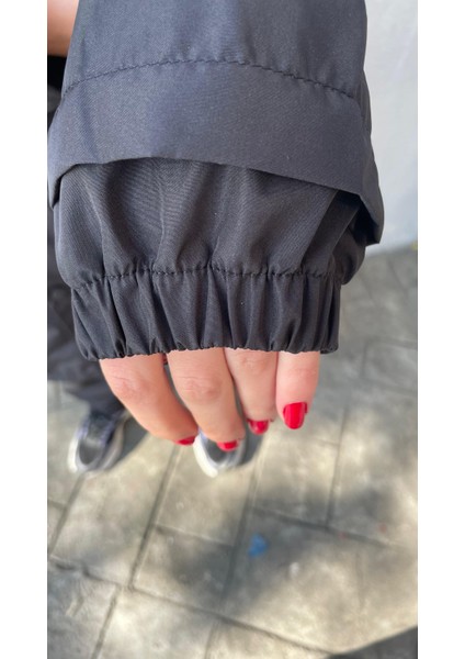 Siyah Motorcu Yağmurluğu Motosiklet Yağmurluğu Kayak Yürüyüş Su-Rüzgar Geçirmez Yağmurluk modelleri