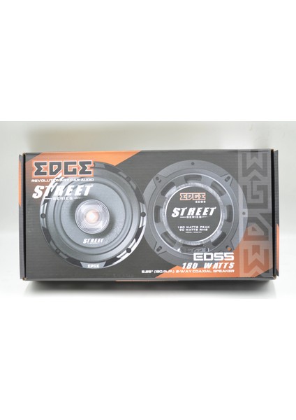 13CM Hoparlör – Edge Eds5 180W 90RMS - Edge Street Tweeterli , 13 cm Koaksiyel Hoparlör