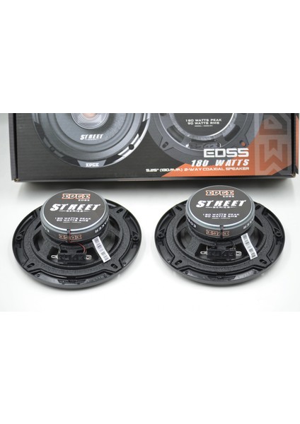 13CM Hoparlör – Edge Eds5 180W 90RMS - Edge Street Tweeterli , 13 cm Koaksiyel Hoparlör fırsatları