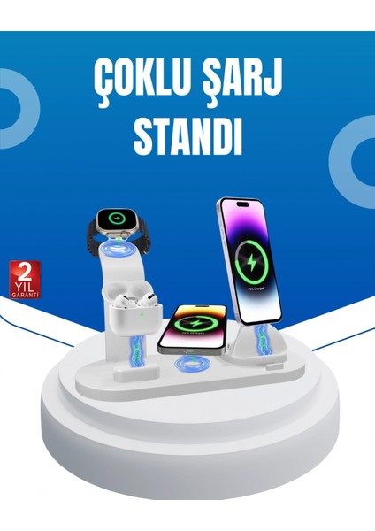 - Aşırı Şarj Koruması Sunan Kablosuz Şarj Cihazı