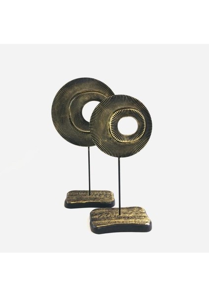 2 Li Dekoratif Halka Biblo