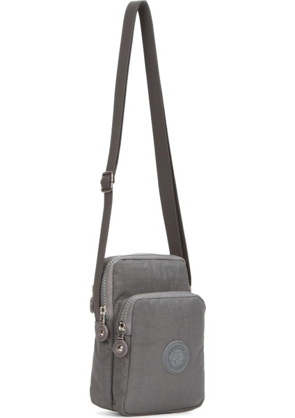 Kadın Telefon Bölmeli Çapraz El ve Omuz Çantası – Gri – NEWPOLO362 fırsatları