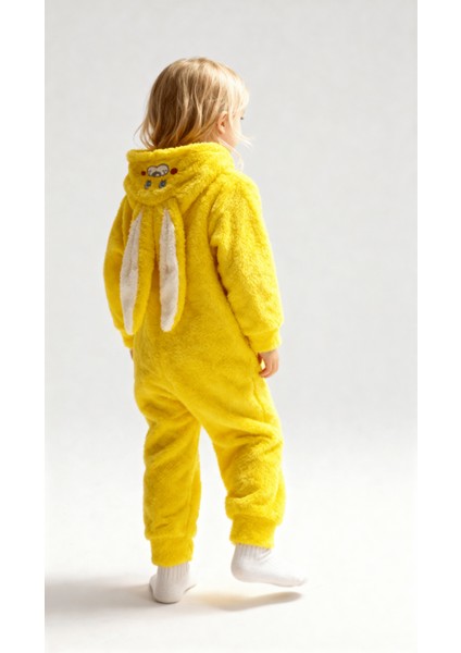 Welsoft Sarı Tavşan Yumuşak Peluş Fermuarlı Bebek ve Uyku Tulumu - 3 Yaş fiyatları