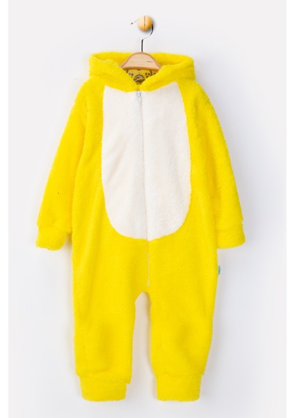 Welsoft Sarı Tavşan Yumuşak Peluş Fermuarlı Bebek ve Uyku Tulumu - 3 Yaş fırsatları