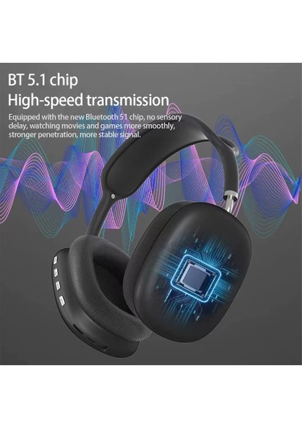 P9 Bluetooth 5.0 Mikrofonlu Kulaküstü Kablosuz Kulaklık indirimleri