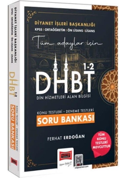 Yargı Yayınları 2026 Kpss Ortaöğretim Ön Lisans Dhbt 1-2 Tüm Adaylar Için Soru Bankası