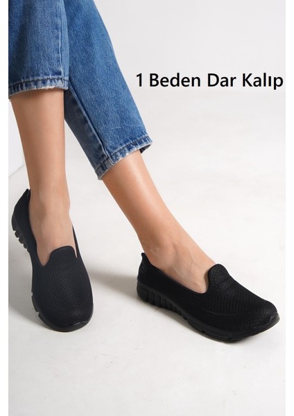 Kadın Fileli Bez Yazlık Spor Babet