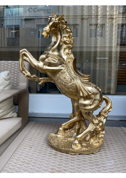 Dekoratif Şahlanan At Biblo Polyester Heykel modelleri