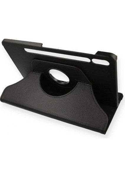 Ieg Samsung Galaxy T860 Tab S6 10.5 Kılıf 360 Tablet Deri Kılıf - Siyah