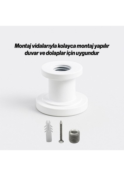 Alex Beyaz Askı Portmanto Vestiyer Banyo Mutfak Askısı Askılık Duvar Vidalı Çanta Elbise Asma fırsatları