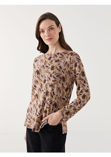 Yeni Sezon Bisiklet Yaka Desenli Tişört