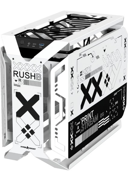 X-Era Print Stream M-Atx Rgb Open Frame Gaming Oyuncu Kasası fiyatları