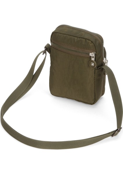 Kadın Telefon Bölmeli Çapraz El ve Omuz Çantası – Haki – NEWPOLO362 modelleri