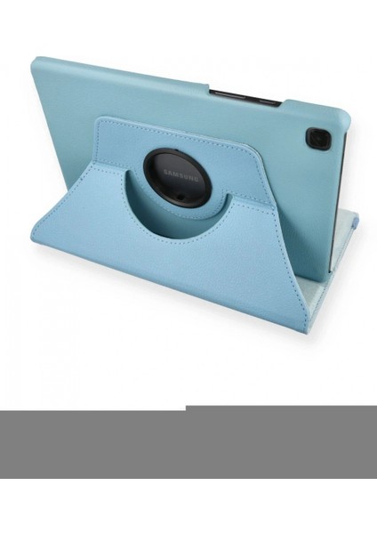 Ieg Samsung Galaxy Tab A7 10.4 Kılıf 360 Tablet Deri Kılıf - Turkuaz