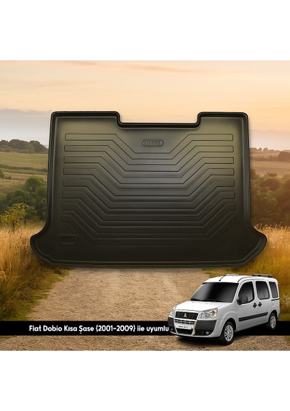 Fiat Doblo 2001+ Uyumlu 3D Bagaj Havuzu Premium fiyatları