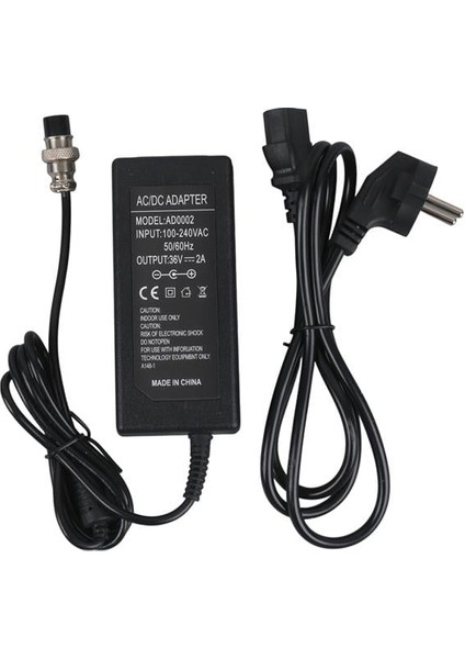 36 Volt 2 Amper 3 Pin Scooter Şarj Adaptörü AD0002 fırsatları