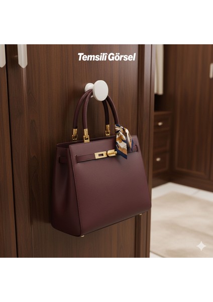 Alex 70 mm Beyaz Askı Portmanto Vestiyer Banyo Mutfak Askısı Askılık Duvar Vidalı Çanta Elbise Asma modelleri