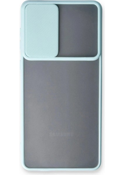 Ieg Samsung Galaxy A53 5g Kılıf Palm Buzlu Kamera Sürgülü Silikon - Turkuaz fiyatları