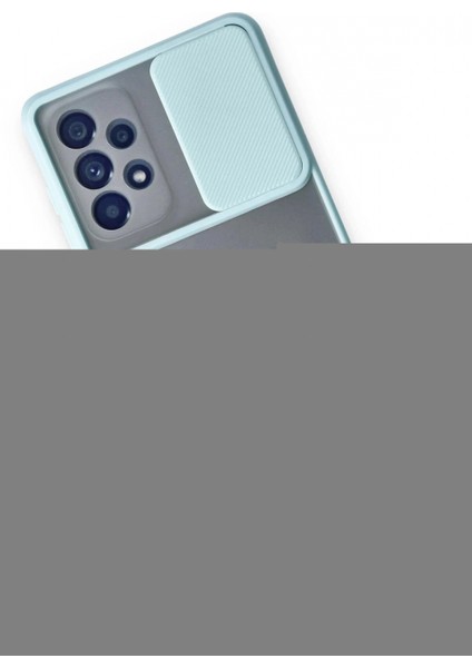 Ieg Samsung Galaxy A53 5g Kılıf Palm Buzlu Kamera Sürgülü Silikon - Turkuaz modelleri