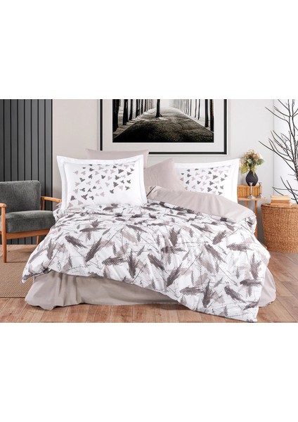 Çift Kişilik Poplin Nev Silva Taş