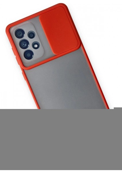 Ieg Samsung Galaxy A33 5g Kılıf Palm Buzlu Kamera Sürgülü Silikon - Kırmızı modelleri