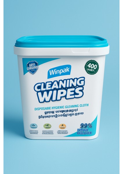 Winpak Cleanıng Wıpes 400 Yaprak Çok Amaçlı Temizlik Bezi Havlusu fiyatları