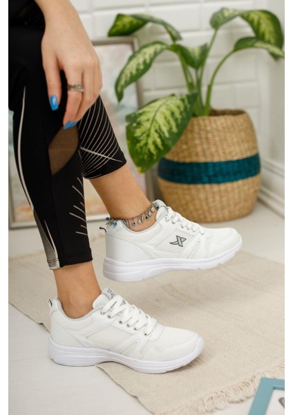 Unisex Siyah Beyaz Günlük Rahat Yürüyüş Ayakkabısı File Detaylı Sneaker Spor Ayakkabı modelleri