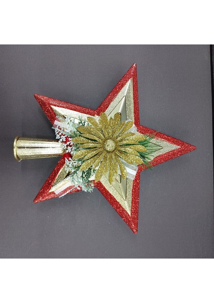 Tepe Yıldızı, Çam Ağacı Yıldızı Yılbaşı Süs Noel Süsü indirimleri