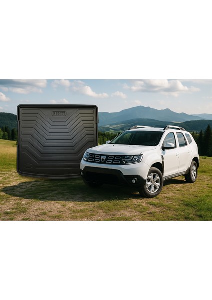 Dacia Duster 4x4 2010+ Uyumlu 3D Bagaj Havuzu Premium fiyatları