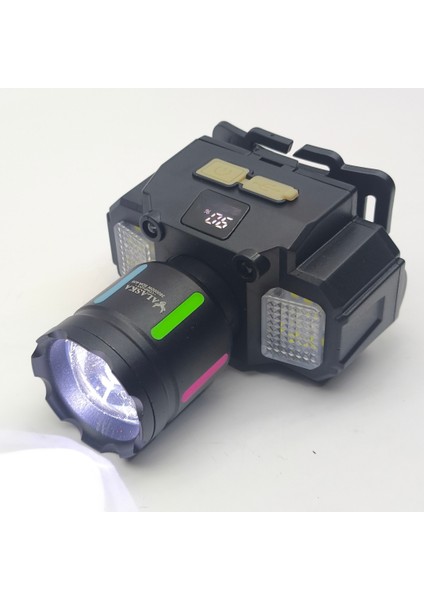 Hareket Sensörlü Çift Işık Kaynaklı Şarjlı Kafa Lambası fiyatları