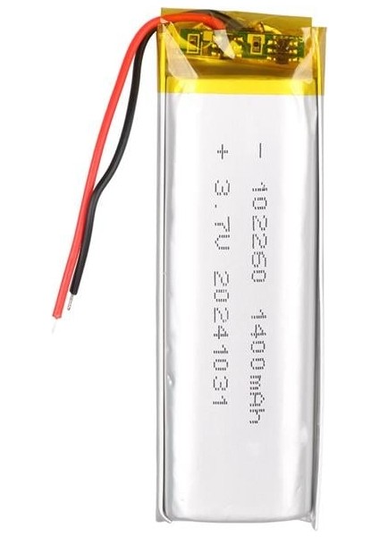 102260 3.7V 1400MAH Lityum Polimer (Li-Po) Batarya Ciklet Pil