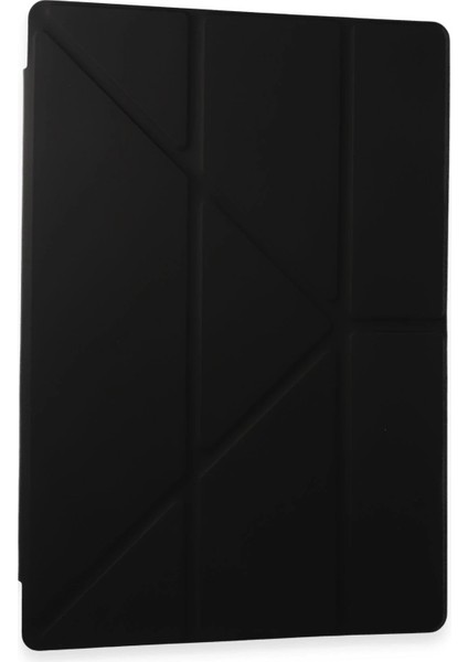 Tab A9 Kılıf Kalemlikli Mars Tablet Kılıfı - SIYAH-(5796)