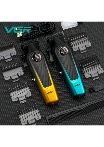 Vgr V-196 Salon Kuaför Erkekler Için 7000RPM Şarj Edilebilir Profesyonel Saç Kesme modelleri