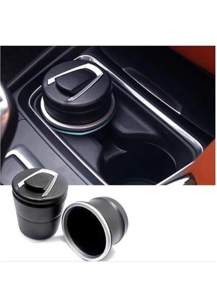 Işıklı Küllük Bardaklık Bmw Tip Oto Araç Küllük Her Araca Uyumlu