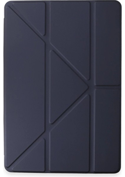 Pad 9 Kılıf Kalemlikli Mars Tablet Kılıfı - LACIVERT-(5796)