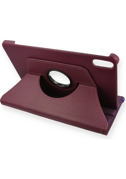 Pad 2 Kılıf 360 Tablet Deri Kılıf - MÜRDÜM-(5796)