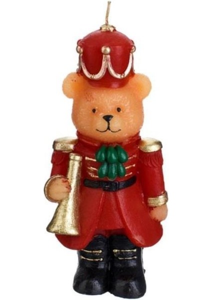 Yılbaşı Asker Teddy Ayı Dekor/mum 8X9X18CM fiyatları