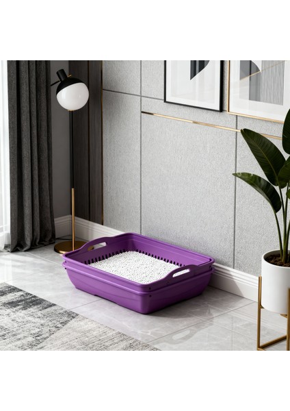 Runaway Süzgeçli Kedi Tuvaleti - Kum Tasarruflu ve Kolay Temizlik indirimleri