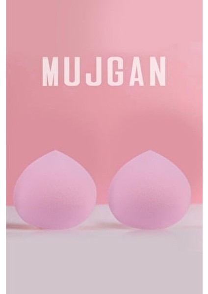 Tekli Şeftali Temalı Makyaj Süngeri Taşınabilir Tasarım