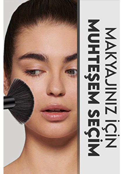 24'lü Profesyonel Makyaj Fırça Seti Siyah Deri Çantayla Pürüzsüz Uygulama İçin