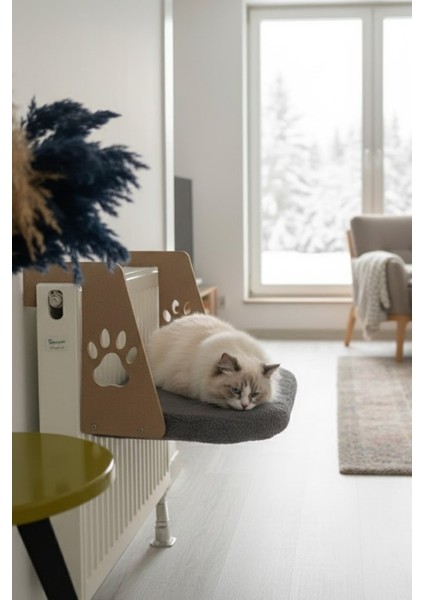 Kalorifer Petek Radyatöre Asılabilen Kedi Köpek Yatağı Peluş Antrasit fiyatları