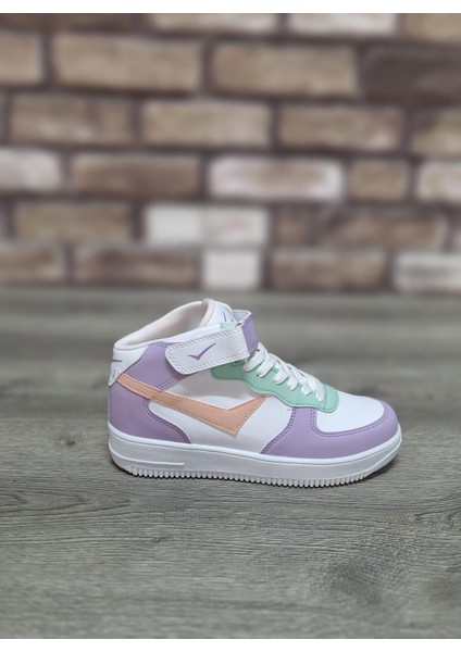 Yarım Bilek Boğazlı Basket Günlük Rahat Spor Ayakkabı Sneaker