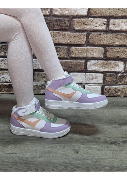 Yarım Bilek Boğazlı Basket Günlük Rahat Spor Ayakkabı Sneaker indirimleri