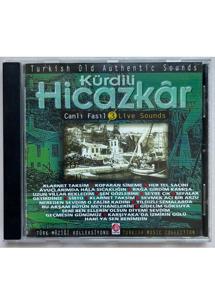 Hicazkar Canlı Fasıl CD (Orijinal Dönem Baskı Cd)