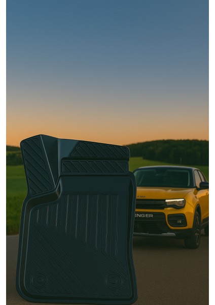 Jeep Avenger 2023+ Elektrikli Uyumlu 3D Oto Paspas Premium fiyatları