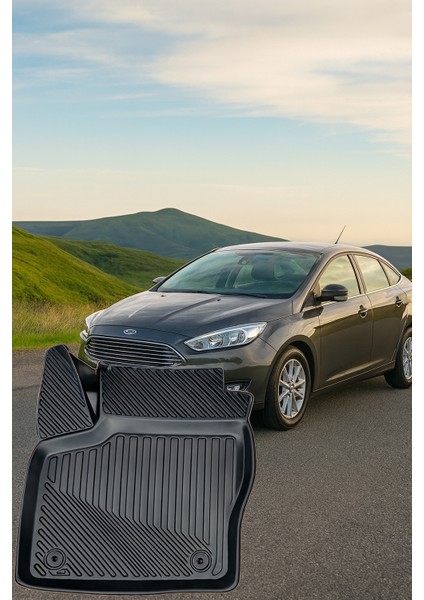 Ford Focus 3.5 2015-2018 Uyumlu 3D Oto Paspas Premium fiyatları