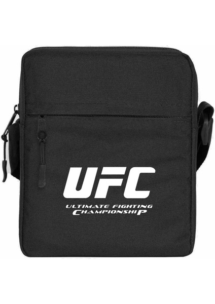 Ufc Ultimate Championship Omuz Çantası Fermuarlı Siyah Renk