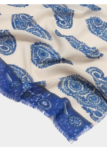 Yün Karışımlı Baskılı Şal fiyatları