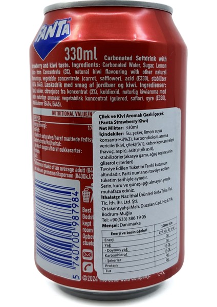 Limon - Tropik Meyve - Çilek & Kivi Aromalı Gazlı Içecek 3'lü Set indirimleri